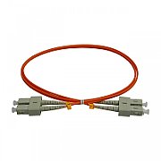 Patchcord FO SC/PC-SC/PC, MM OM2 50/125, manta LSZH 3.0mm, duplex 2m - Emtex
