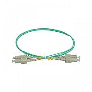 Patchcord FO SC/PC-SC/PC, MM OM3 50/125, manta LSZH 3.0mm, duplex 3m - Emtex