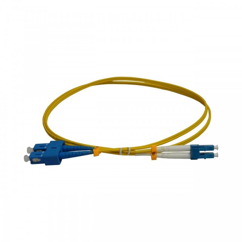 Patchcord FO SC/PC-LC/PC, SM OS2 9/125, manta LSZH 3.0mm, duplex 5m – EMTEX