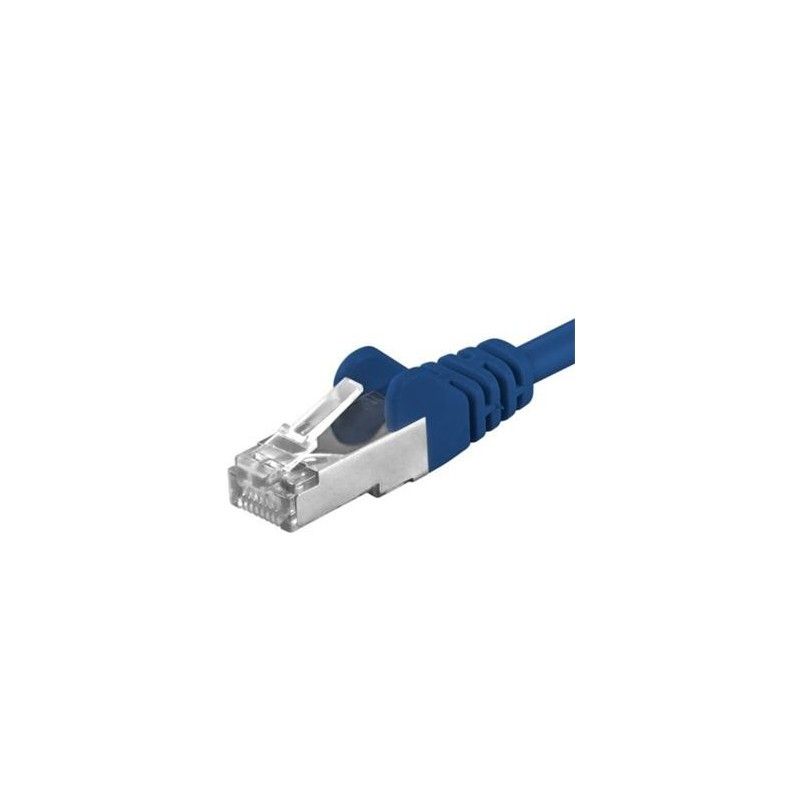 Patchcord SFTP RJ45-RJ45 Cat.6A, 5m, albastru