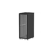 Rack 19'' 26U 800x1100, de podea, asamblat, usi perforate (fata si spate), laterale detasabile, 1000kg, seria D-SERVER, DECKRO