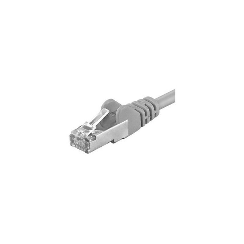 Patchcord STP RJ45-RJ45 Cat.6, LSZH, 24AWG, 5m, gri - EMTEX