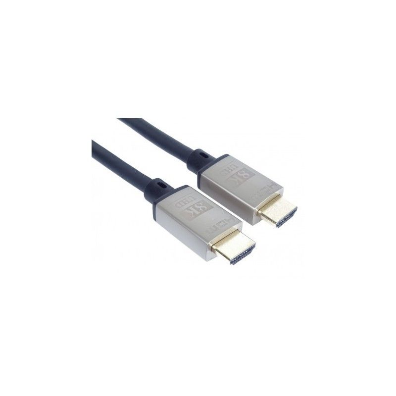 Cablu HDMI, Ultra High Speed, 8K@60Hz, V2.1, conectori auriti de metal, 0.5m, PremiumCord
