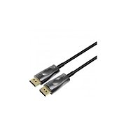 Cablu Fibra Optica DisplayPort, tata - tata, V1.4, 8K (7680x4320), conectori auriti, 30m, PremiumCord