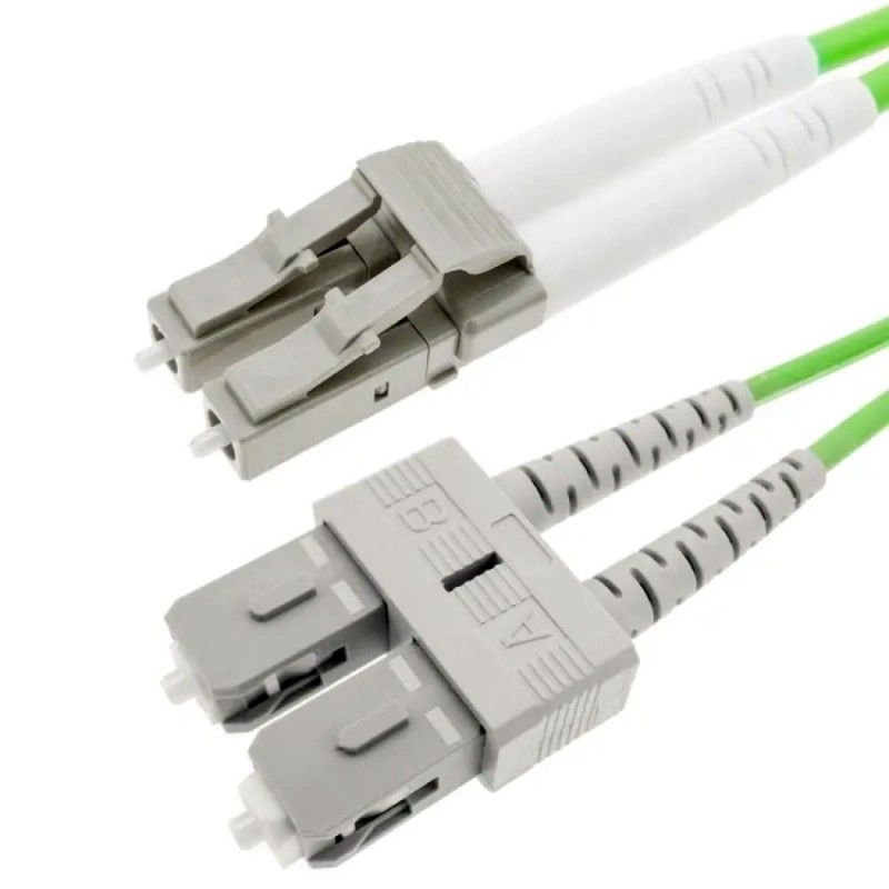 Patchcord FO SC/PC-LC/PC, MM OM5 50/125, manta LSZH 3.0mm, duplex 30m - EMTEX