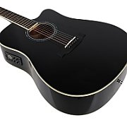 V-TONE VEAG1 CE BK 4/4 dr electro-acoustic guitar