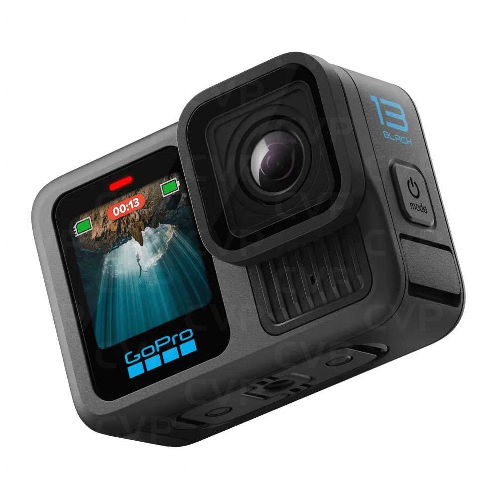 GoPro HERO13 BLACK action sports camera 27.6 MP 5.3K Ultra HD CMOS 25.4 / 1.9 mm (1 / 1.9 ) Wi-Fi 121 g