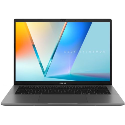 Laptop ASUS Vivobook S 14 S3407VA-LY078, 14 inch 1920 x 1200, Intel 210H (8 C / 12 T, 2.2 GHz - 4.8 GHz, 12 MB cache, 115 W), 16 GB DDR5, 1 TB SSD, Intel UHD Graphics, Fara sistem de operare, Tastatura English, Gri