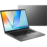 Laptop ASUS Vivobook S 14 S3407VA-LY078, 14 inch 1920 x 1200, Intel 210H (8 C / 12 T, 2.2 GHz - 4.8 GHz, 12 MB cache, 115 W), 16 GB DDR5, 1 TB SSD, Intel UHD Graphics, Fara sistem de operare, Tastatura English, Gri