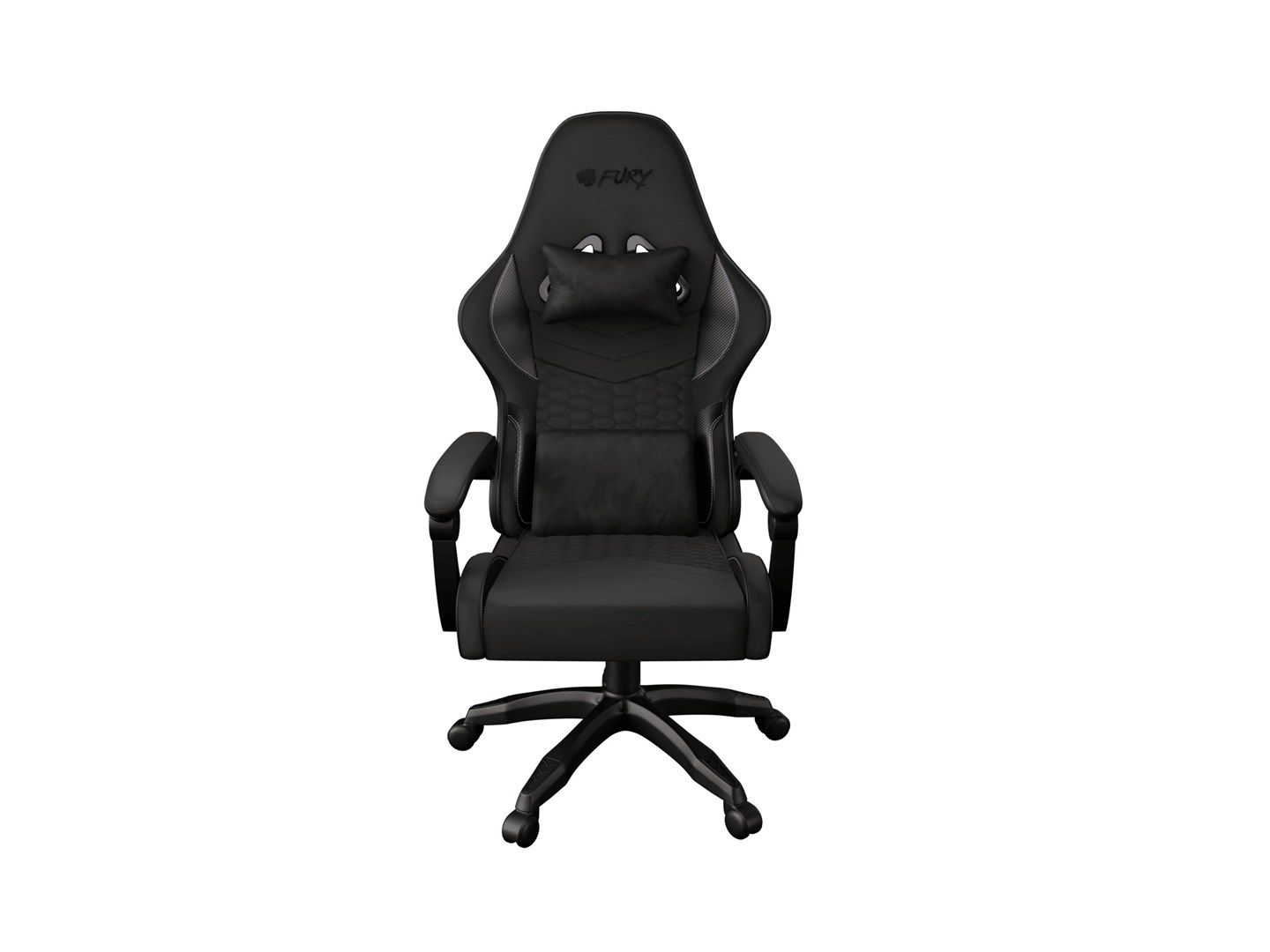 Scaun gaming Genesis FURY SHINAI S4, material piele ecologica+fabric, reglabil pe inaltime, greutate maxima suportata 130 kg, inaltime scaun reglabil 43 - 52 cm, spatar ajustabil 180°, dimensiuni roti 50mm, echipat cu piston cu gaz clasa 4, negru