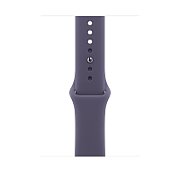 Apple Watch S11 Cellular 46mm Silver Aluminium Case with Purple Fog Sport Band - M/L