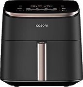 Cosori Turbo Blaze Chef Edition Single 6 L Stand-alone 1725 W Hot air fryer Black  Pink gold