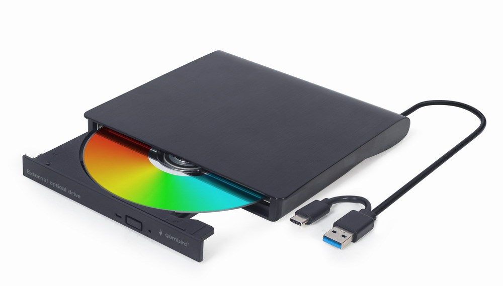 Gembird DVD-USB-031 External USB DVD drive  black