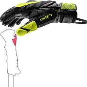 LEKI RĘKAWICE WCR Venom SL 3D black-yellow 10.0