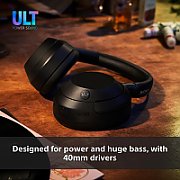 Sony ULT WEAR - Wireless Bluetooth Headphones with ULT POWER SOUND  Ultimate Deep Bass  Noise Cancelling  Clear Call Quality  Up to 30hr Battery Life  IOS & Android