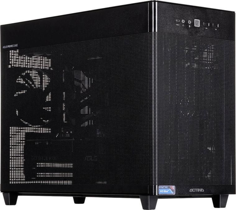 Desktop PC Actina 5901443430391, AMD Ryzen 7 - 8700G (8 C / 16 T, 4.20 GHz - 5.1 GHz), 32 GB RAM, 1 TB SSD, Fara unitate optica, AMD Radeon 780M, 650 W, Fara sistem de operare