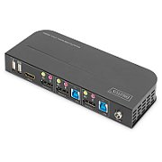 KVM Switch  2-port  4K  4xDP IN  2xDP OUT