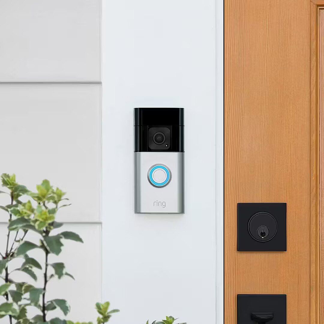 Ring Video Doorbell 3 Plus Silver