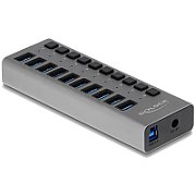 Delock External USB 3.0 Hub with 10 ports
