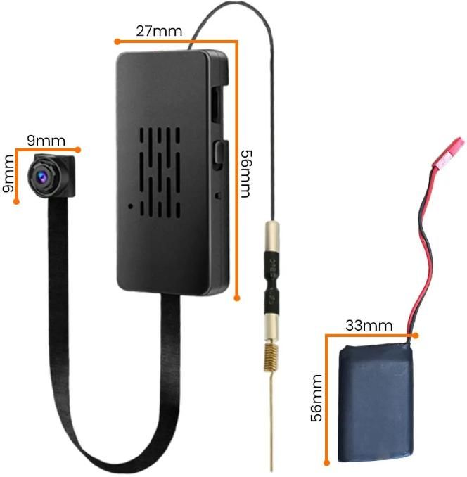 Orllo C2 Pro Hidden Mini Spy Wi-Fi Camera