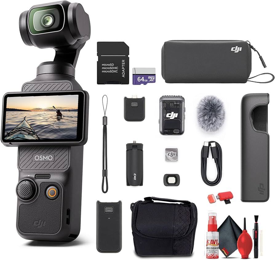 DJI Actioncam Osmo Pocket 3 Creator black Schwarz (CP OS 00000302 01) DJIOS DJI OS
