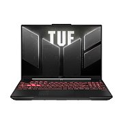 Laptop Asus TUF Gaming A16 FA607NUG-RL117, 16 inch 1920 x 1200, AMD Ryzen 7 - 7445HS (6 C / 12 T, 3.55 GHz - 4.7 GHz, 6 MB + 16 MB cache), 16 GB DDR5, 512 GB SSD, nVidia GeForce RTX 4050, Fara sistem de operare, Tastatura International, Gri