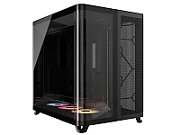 AIR 5400 RS-R ARGB, Triple Chamber, Panoramic Glass, Mid-Tower, Negru