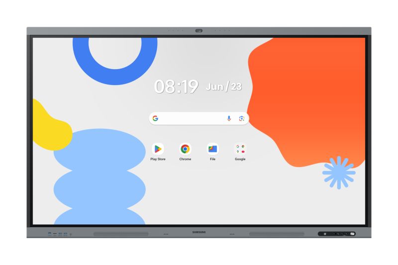 Samsung LH65WAFPLGC tablă interactivă 165,1 cm (65 ) 3840 x 2160 Pixel Ecran tactil Negru, Gri