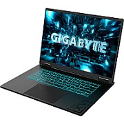 Laptop Gigabyte A16 Pro DYHG5EECC4SD, 16 inch 2560 x 1600, Intel Core 7 - 240H (10 C / 16 T, 2.5 GHz - 5.2 GHz, 24 MB cache, 28 W), 32 GB DDR5, 1 TB SSD, nVidia GeForce RTX 5080, Fara sistem de operare, Tastatura English, Negru