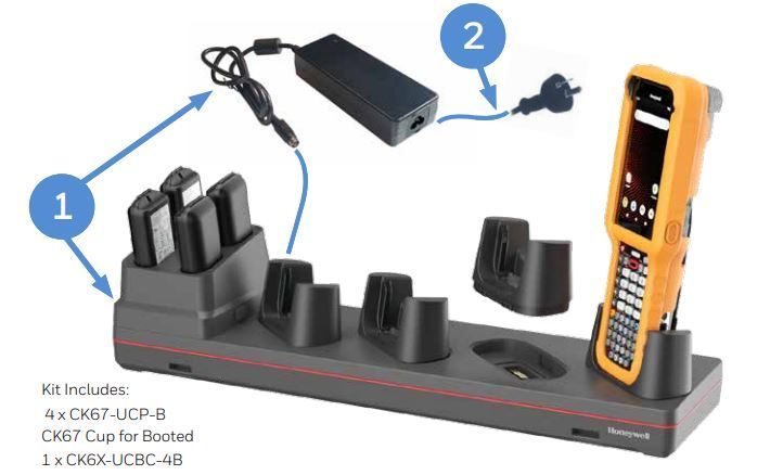 Honeywell 5-Slot Charging Cradle