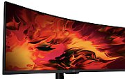Curved ZeroFrame EI491C S,  VA , 49 inch, UHD, 3840x1080, HDMI, Display Port, 144Hz, 4ms, Negru