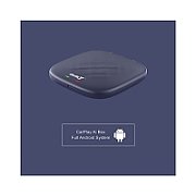 CARLINKIT Adapter Wireless AI Box with Android 13 - 8GB+128GB for original car radios with CarPlay blue