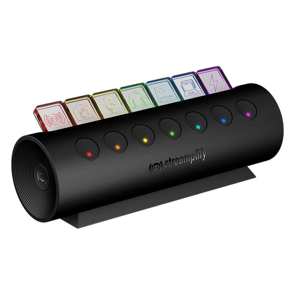 Hub USB CTRL 7, 7x USB 3.0 Type A, RGB, Negru, SPUH-HC71217.11