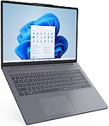 Laptop Lenovo IdeaPad Slim 3 16ARP10, 16 inch 1920 x 1200, AMD Ryzen 5 7535HS (6 C / 12 T, 3.3 GHZ - 4.55 GHz, 16 MB cache, 12 W), 24 GB DDR5, 512 GB SSD, AMD Radeon Graphics 660M, Windows 11 Home, Tastatura US, Luna Grey
