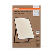 Proiector LED OSRAM FLOODLIGHT ESSENTIAL, 50W, 220-240V, 4500 lm, lumina neutra(4000K), IP65, 23.8x3x16.1cm, aluminiu, Negru