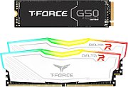 SSD TEAMGROUP G50, 1TB, PCIe Gen4x4 M.2 2280, 3D TLC NAND NVMe, R/W: 5000/4800 MB/s,  TM8FFE001T0C129  (timbru verde 0.18 lei)