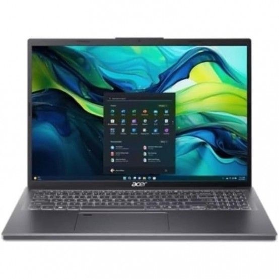 Laptop Acer Aspire 16 A16-71m-76jn, 16 inch 2048 x 1280, Intel Core Ultra 7 - 155H (16 C / 22 T, 2.5 GHz - 4.8 GHz, 24 MB cache, 28 W), 32 GB LPDDR5x, 1 TB SSD, Intel Arc Graphics, Fara sistem de operare, Tastatura English, Gri