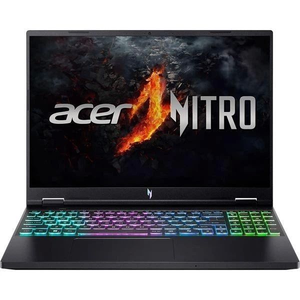 Laptop Acer Nitro V16 AI Anv16-42-r0kg, 16 inch 1920 x 1200, AMD Ryzen 5 - 240 (6 C / 12 T, 4.3 GHz), 16 GB DDR5, 1 TB SSD, nVidia GeForce RTX 5050, Fara sistem de operare, Tastatura English, Negru