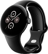 Google Pixel Watch 2 matte black aluminum 41mm obsidian active band