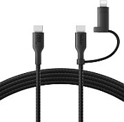 BOOSTCHARGE PRO 140W DUAL/USB-C KABEL 15M SCHWARZ