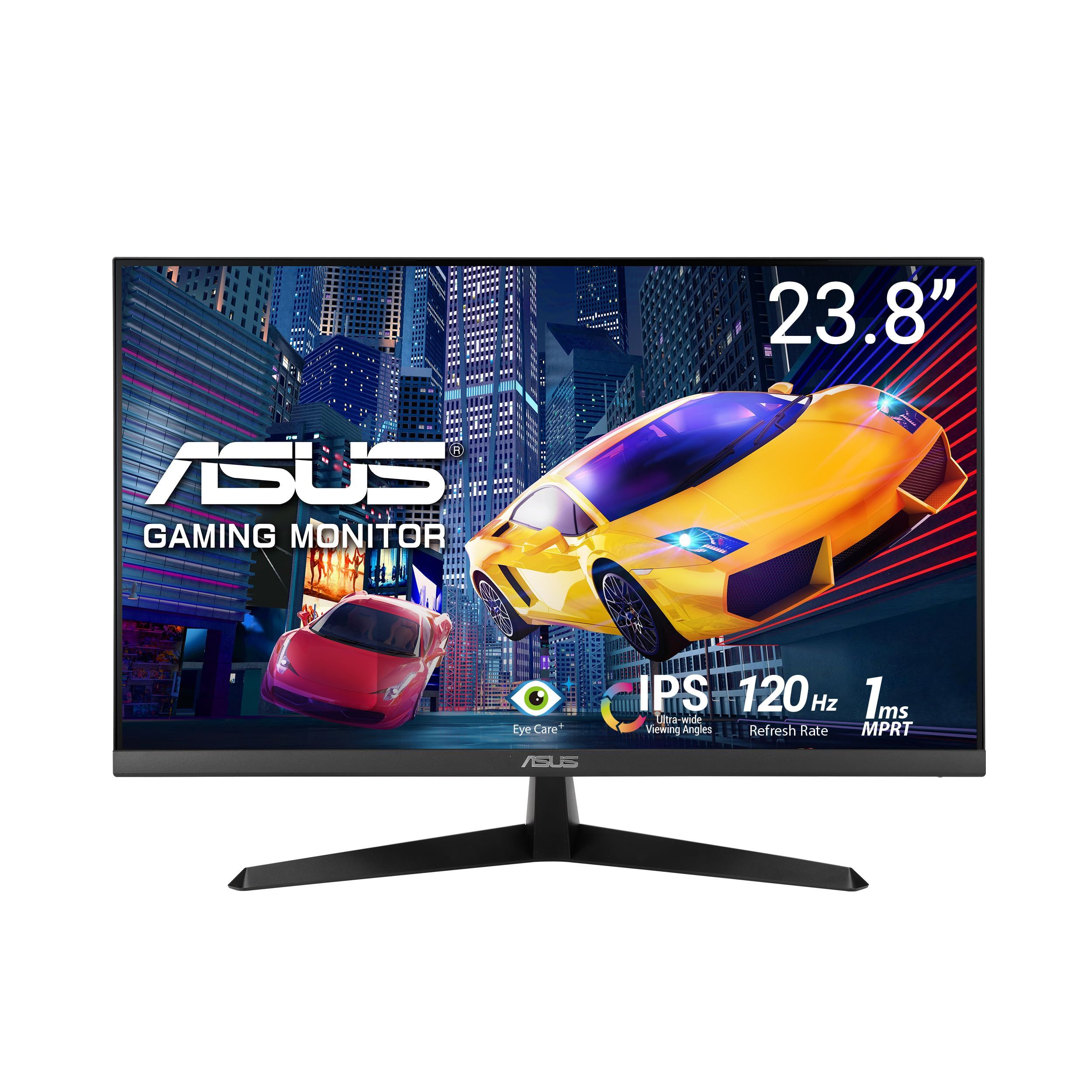 ASUS VY249HGR Eye Care Gaming Monitor 23.8inch IPS FHD 120Hz 250cd/m2 1ms HDMI VGA