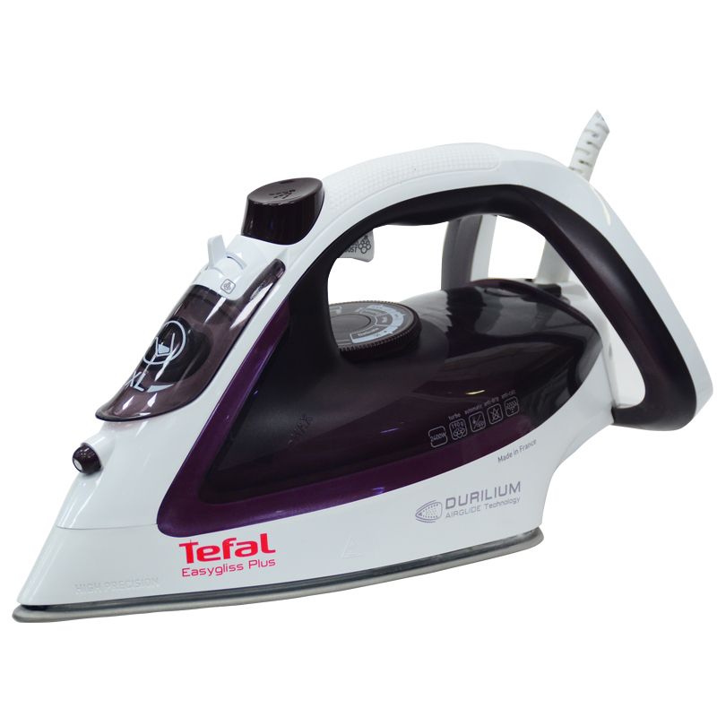 Fier de calcat Tefal Express Steam FV5714E0, 2500W, Jet de abur 190 g/min, abur variabil 0-45 g/min, 270 ml, violet