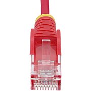25CM RED SLIM CAT6 CABLE/SNAGLESS RJ45 UTP PATCH CABLE