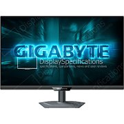 Monitor Gaming Gigabyte G27Q20 EK, Panel Size: 27  SS IPS, Panel Backlight/Type: EDGE, Display Surface: Non-glare type, Color Saturation: 94% DCI-P3 / 123% sRGB, True Resolution: 2560 x 1440 (QHD), Brightness: 350 cd/m2 (TYP), Contrast Ratio(Max): 1000.1 TYP, Dynamic Contrast: Viewing Angle