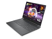 Laptop HP Victus 15-fa2110nn, 15.6 inch 1920x1080, Intel Core i5- 14450HX (10 C / 16 T, 2.4 GHz - 4.8 GHz, 20 MB cache, 45 W), 24 GB DDR5, 1 TB SSD, nVidia GeForce RTX 4050, Fara sistem de operare, Tastatura English, Negru