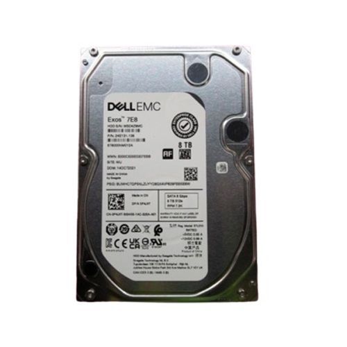 Dell 8TB 7.2K RPM SATA 6Gbps 512e 3.5in Hard Drive