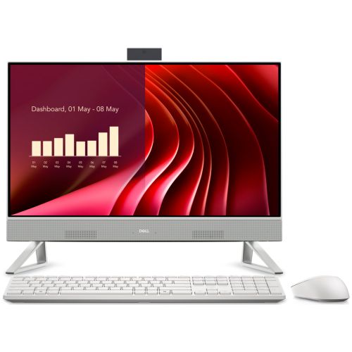 Dell 24 All-in-One EC24250 i5-1334U 16GB 512GB SSD 23.8  FHD Intel UHD 90W WLAN W11 Pro 1Y Basic Onsite
