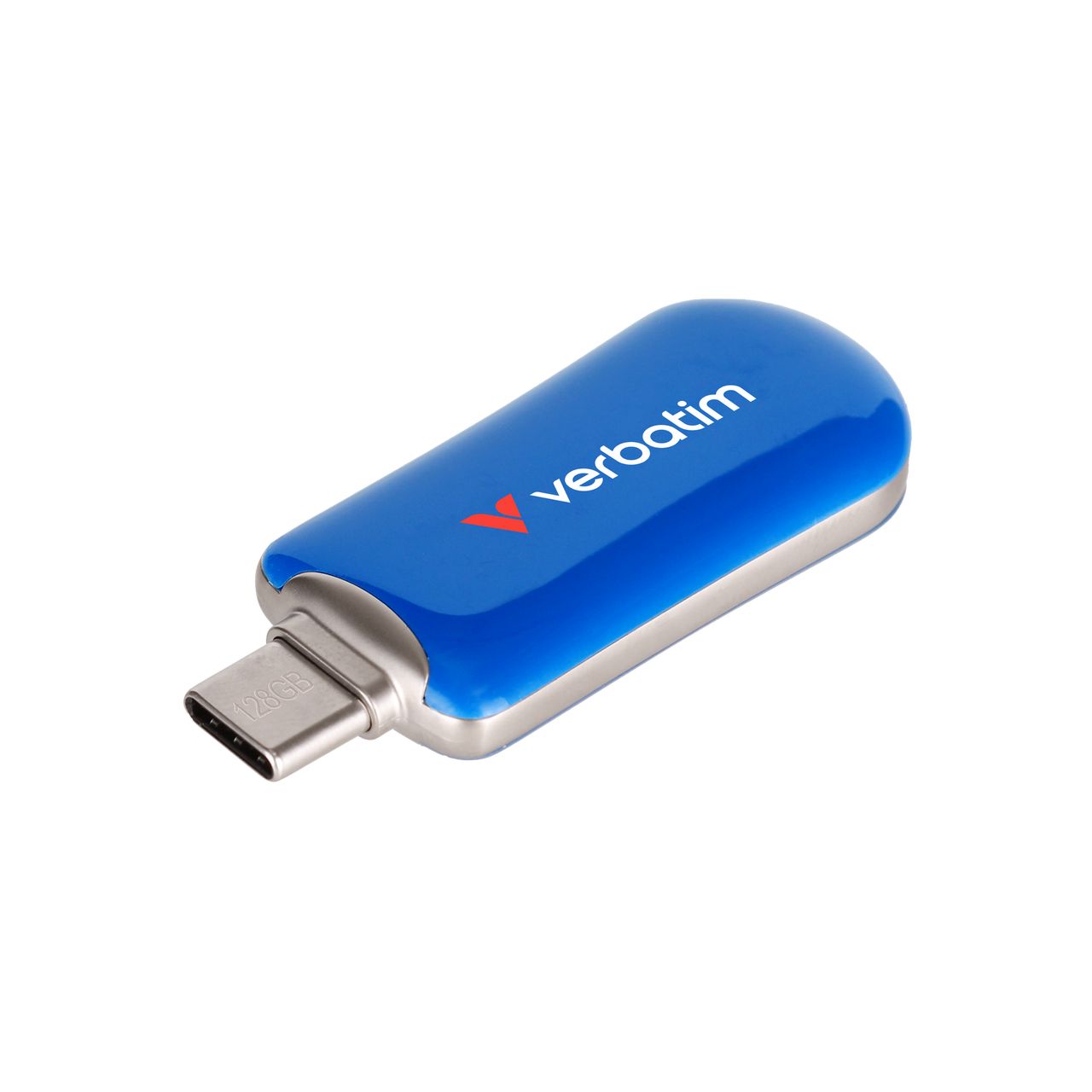 USB Flash Drive Verbatim, Plectra,128GB, USB-C, BLUSB 3.2 Gen 1