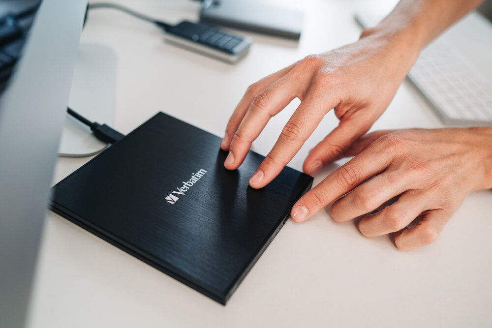 Blu-Ray Writer extern Verbatim Slimline, 3.0, BK