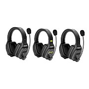 Solutie intercom stereo comp Saramonic WiTalk WT3D3xbat, 3 pers, Full-Duplex 1.9GHz, dual-ear